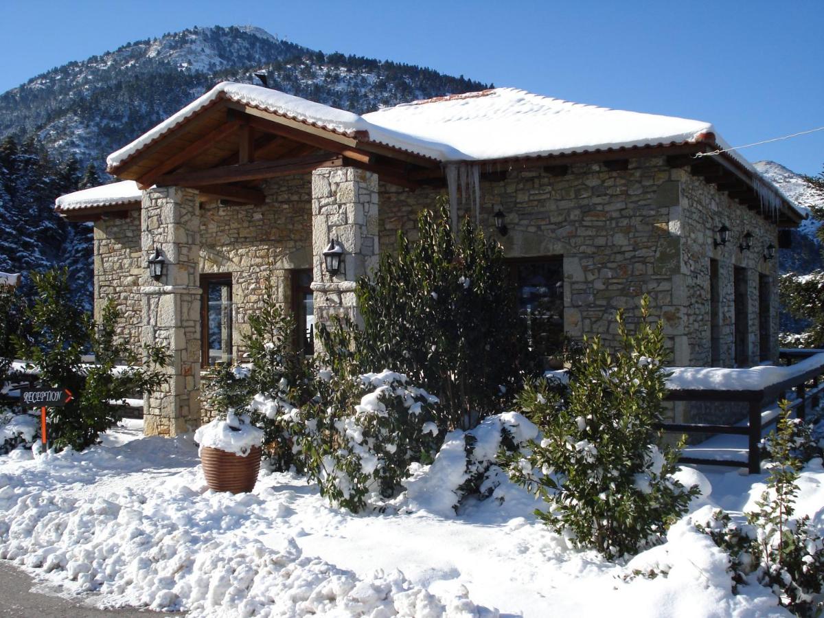Georgio's V Chalet Kalavrita Buitenkant foto